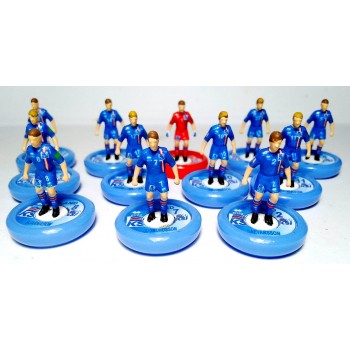 Subbuteo Andrew Table Soccer Iceland 2018 World Cup Team on WSB Professional Bases